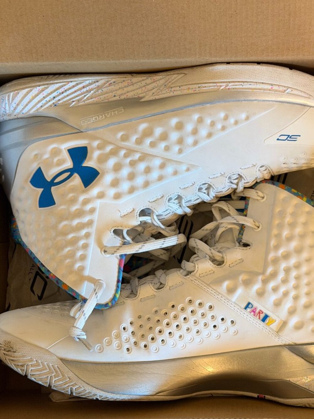 Under Armour Curry 1 “Splash Party” Basketball Sneaker Sz 11.5 (2015)